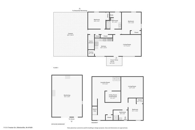 115 E Chester Drive, Ellettsville, IN 47429