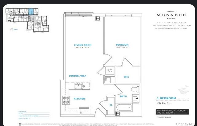 701 Ridge Hill 11L, Yonkers, NY 10710