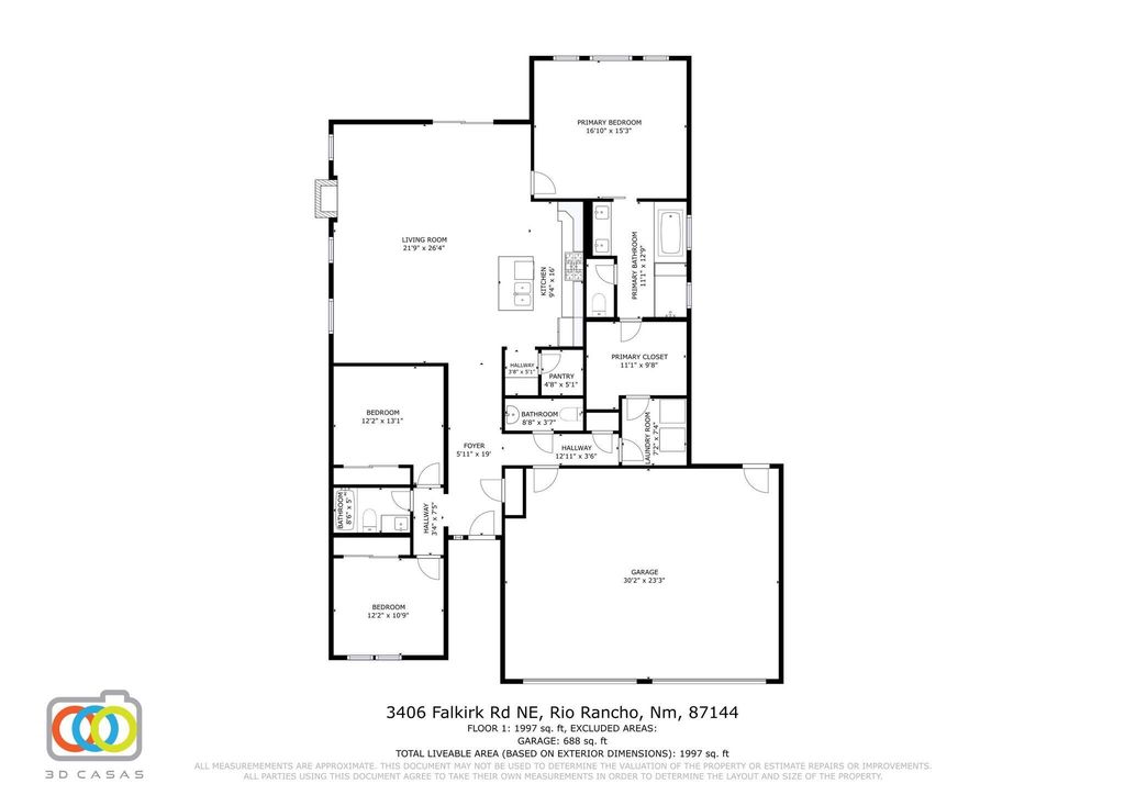 Image 37 of property listing at 3406 Falkirk Road NE, Rio Rancho, NM 87144