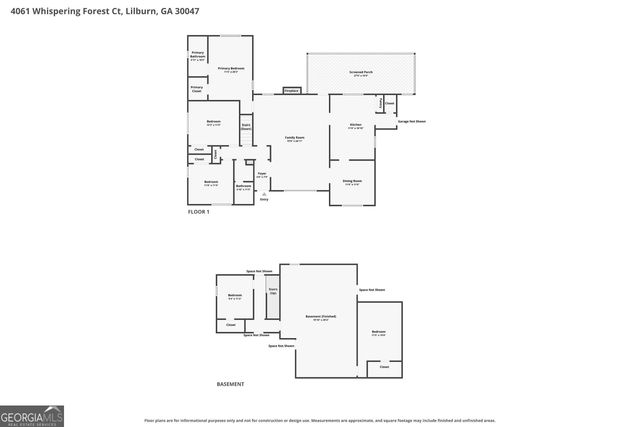 4061 Whispering Forest Court SW, Lilburn, GA 30047