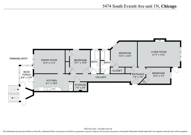 5474 S Everett Avenue 1N, Chicago, IL 60615