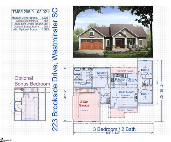 223 Brookside Drive, Westminster, SC 29693
