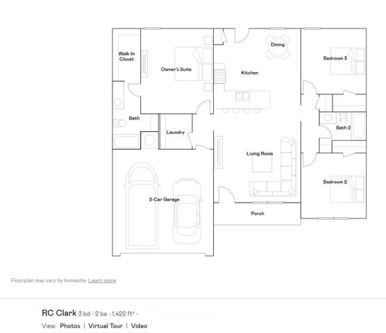 2825 Biddie Street, Pea Ridge, AR 72751
