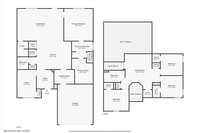 1008 Comal RUN, Hutto, TX 78634