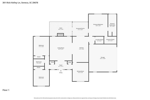 301 Rick Kelley Lane, Seneca, SC 29678
