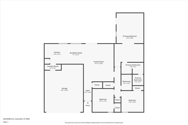 228 Wildfire Drive, Lewisville, TX 75067