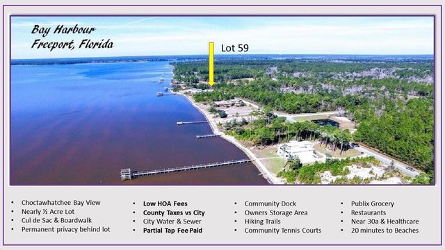 Lot 59 N Sunset North, Freeport, FL 32439