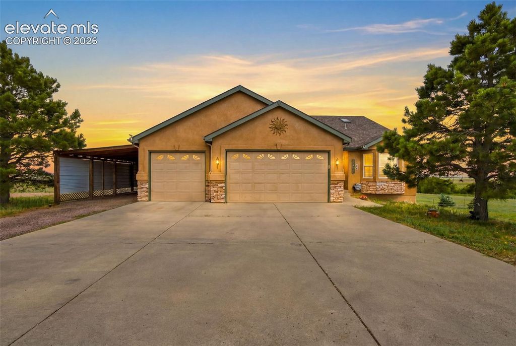 13305 Bent Spur Trail, Elbert, CO 80106 — exterior