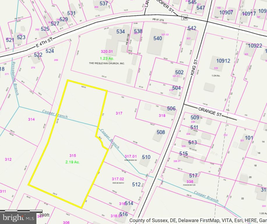 Image 2 of property listing at 0 IONA AVE, Laurel, DE 19956