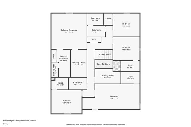 6645 Honeysuckle Way, Pendleton, IN 46064