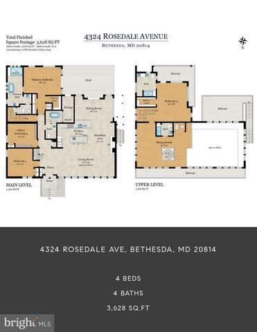 4324 ROSEDALE AVE, Bethesda, MD 20814