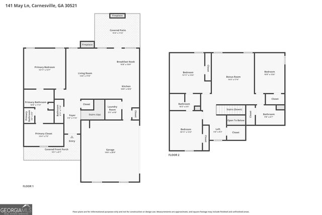 141 May Lane, Carnesville, GA 30521