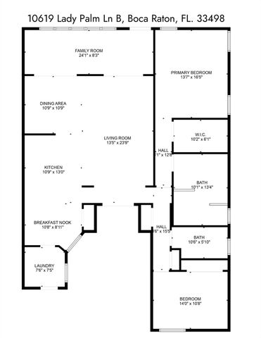 10619 Ladypalm Lane B, Boca Raton, FL 33498