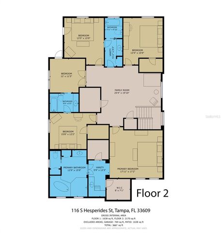 116 S HESPERIDES STREET, Tampa, FL 33609