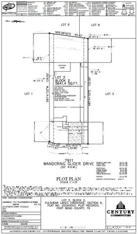 7911 Wandering Glider Drive, Fulshear, TX 77441