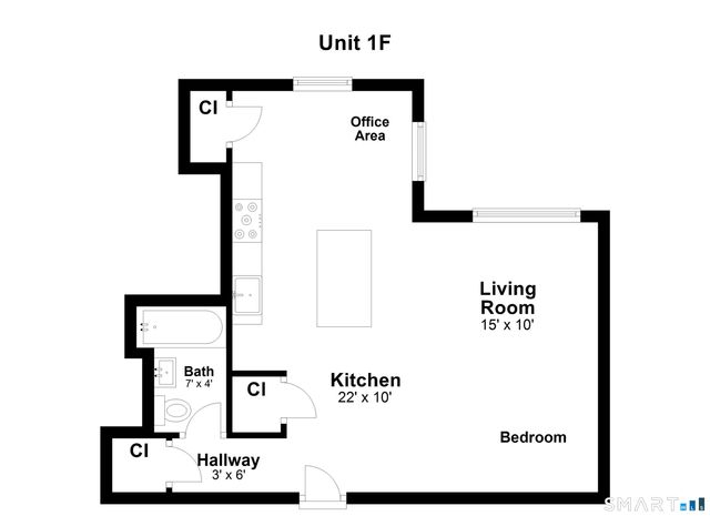 52 Lafayette Place 1F, Greenwich, CT 06830
