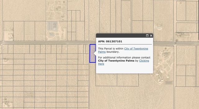 2 .5 Acres On Hwy 62 Near Kern Boulevard, 29 Palms, CA 92277