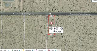 2 .5 Acres On Hwy 62 Near Kern Boulevard, 29 Palms, CA 92277