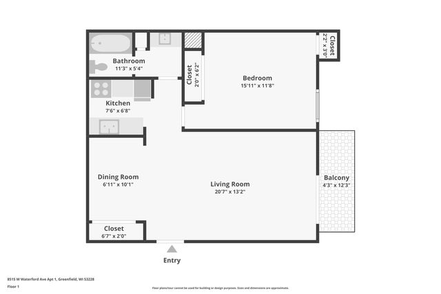 8515 W Waterford AVENUE #1, Greenfield, WI 53228