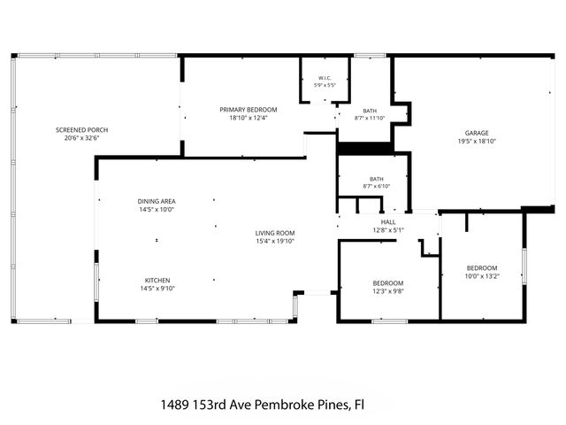 1489 NW 153rd Avenue, Pembroke Pines, FL 33028