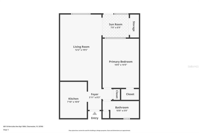 601 N HERCULES AVENUE 1004, Clearwater, FL 33765