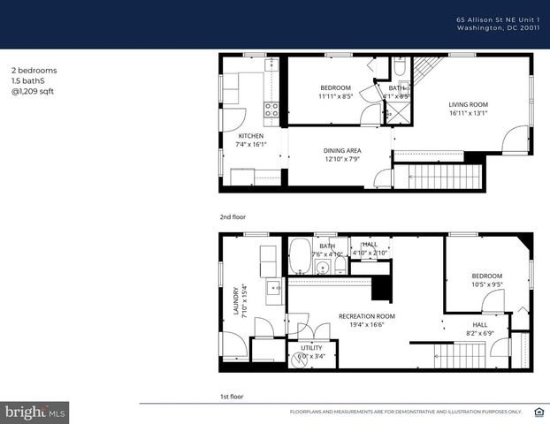 65 ALLISON ST NE, Washington, DC 20011