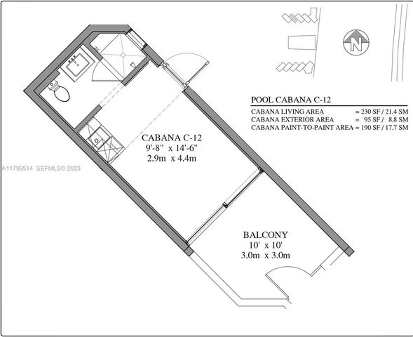 18501 Collins Avenue Cabana 12, Sunny Isles Beach, FL 33160