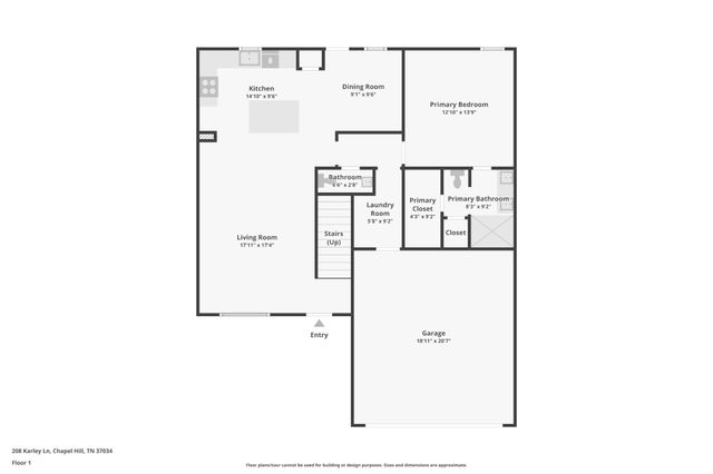 208 Karley Ln, Chapel Hill, TN 37034