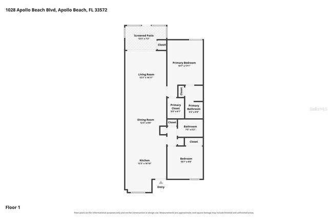 1028 APOLLO BEACH BOULEVARD 104, Apollo Beach, FL 33572