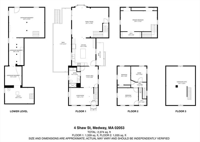 4 Shaw St, Medway, MA 02053