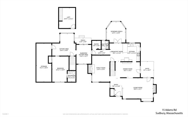 15 Adams Road, Sudbury, MA 01776