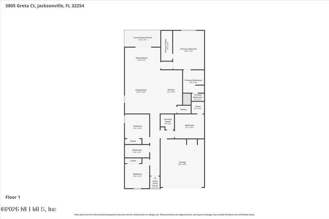 5805 GRETA Court, Jacksonville, FL 32254