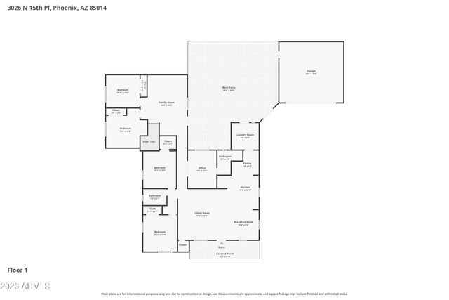 3026 N 15TH Place, Phoenix, AZ 85014