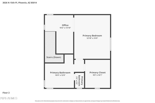 3026 N 15TH Place, Phoenix, AZ 85014
