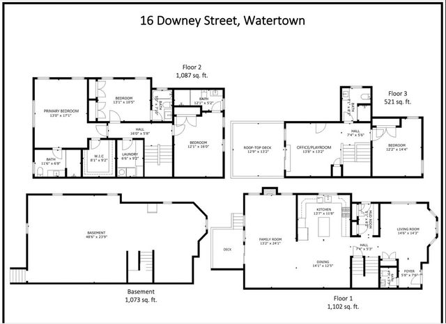 16 Downey St 16, Watertown, MA 02472