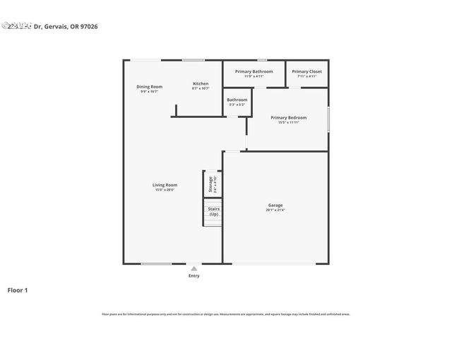 230 E FIR Dr, Gervais, OR 97026