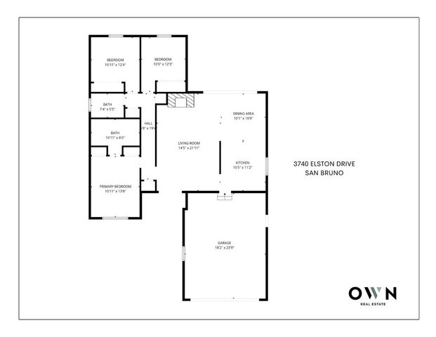 3740 Elston Drive, San Bruno, CA 94066