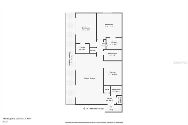 1859 BOUGH AVENUE D, Clearwater, FL 33760