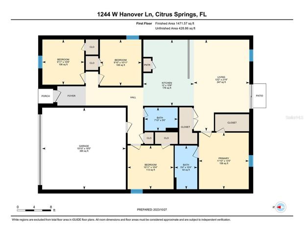 1244 W HANOVER LANE, Citrus Springs, FL 34434