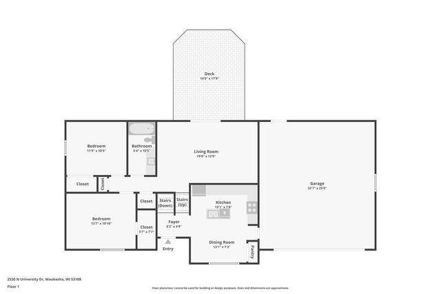 2530 N University DRIVE, Waukesha, WI 53188
