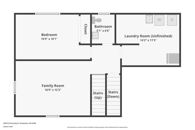 2530 N University DRIVE, Waukesha, WI 53188