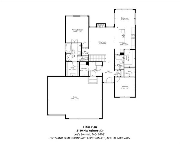 2110 NW Ashurst Drive, Lee's Summit, MO 64081