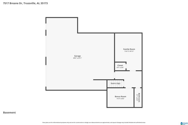 7517 BREANE DRIVE, Trussville, AL 35173