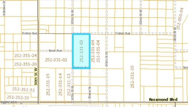 87th West & Felsite Avenue, Rosamond, CA 93560