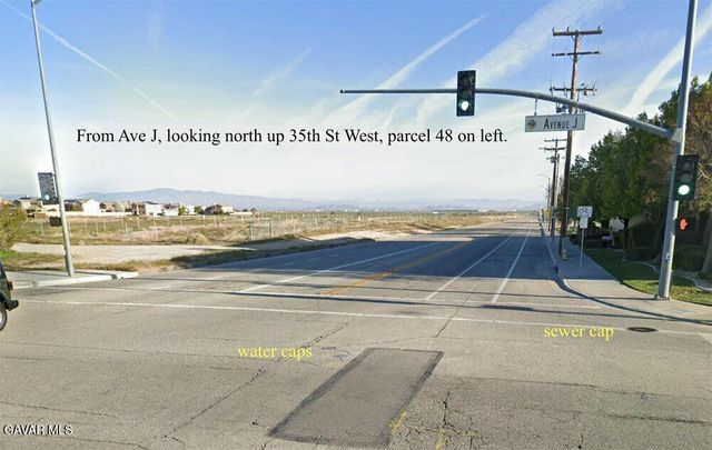 35th West & Ave J, Nw Corner, Lancaster, CA 93536