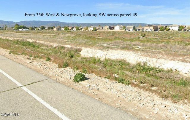 35th West & Ave J, Nw Corner, Lancaster, CA 93536