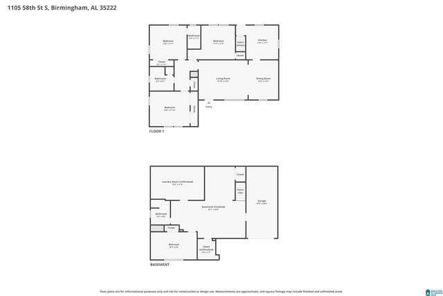 1105 58TH STREET S, Birmingham, AL 35222