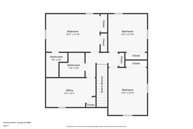 442 Pinewood Circle, Portage, MI 49002