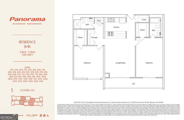 2460 Peachtree Road NE 1205, Atlanta, GA 30305
