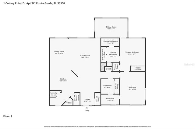 1 COLONY POINT DRIVE 7C, Punta Gorda, FL 33950